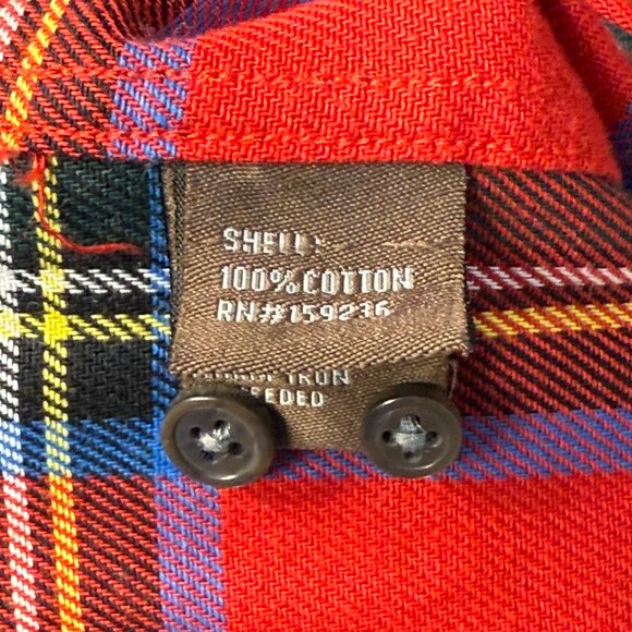 J.Mclaughlin Dobson Colorful Heavy Cotton Shirt Size Medium - Picture 7 of 8